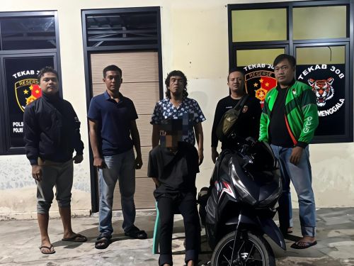 Gerak Cepat Polisi! Unit Reskrim Polsek Menggala Bersama Tekab 308 Berhasil Bekuk Pelaku Curanmor, Tak Butuh 1x24 Jam