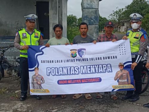 Ops Keselamatan Krakatau 2026 Digelar Masif, Sat Lantas Polres Tulang Bawang Turun Langsung Jaga Keselamatan Pengguna Jalan Lintas Timur Sumatra