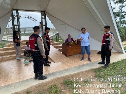 Patroli Kota Presisi Sat Samapta Polres Tulang Bawang Gebrak Wilayah Menggala Timur, Cegah Kriminalitas dan Konflik Sosial Sejak Dini