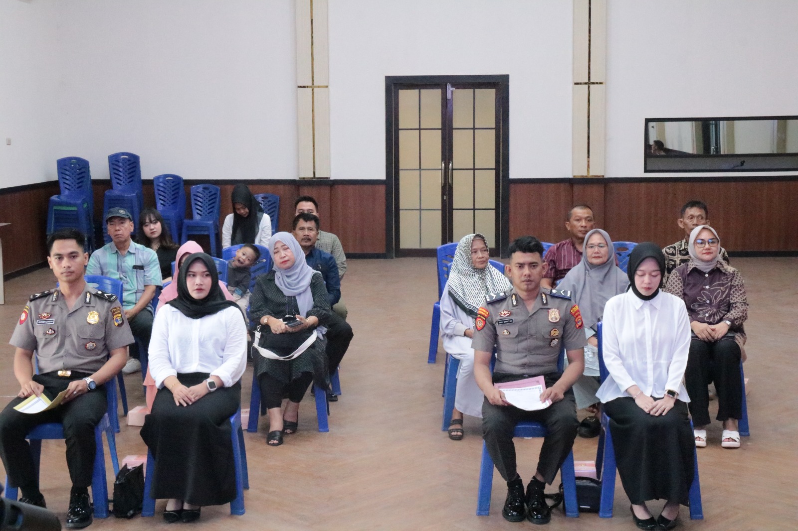 Pesan Wakapolres Tulang Bawang Saat Memimpin Sidang BP4R